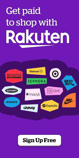 Earn cash back with Rakuten